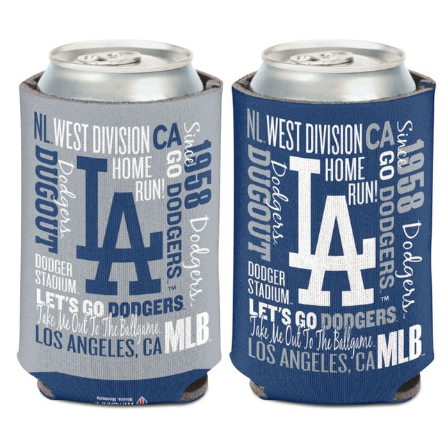 Enfriador de lata de Los Angeles Dodgers de 12 oz.