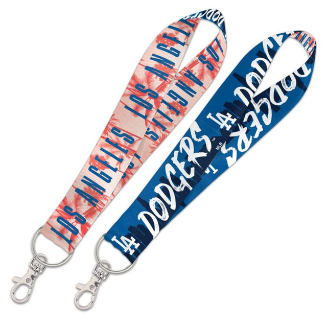 Los Angeles Dodgers City Lanyard Key Strap 1"