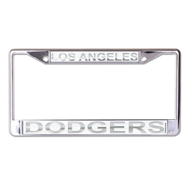 Los Angeles Dodgers FROST Lic Plt Frame S/L Printed