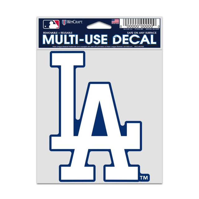 Calcomanías para fanáticos de Los Angeles Dodgers de 3,75" x 5"