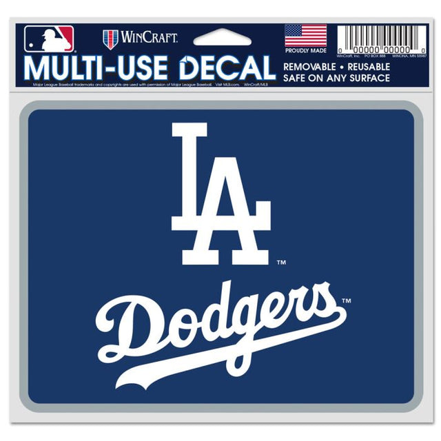 Calcomanías para fanáticos de Los Angeles Dodgers de 5" x 6"