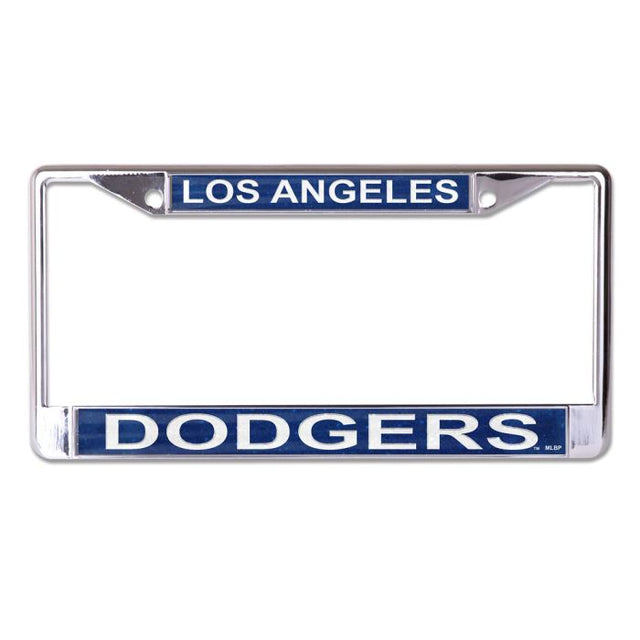 Los Angeles Dodgers GLITTER Lic Plt Frame S/L Printed