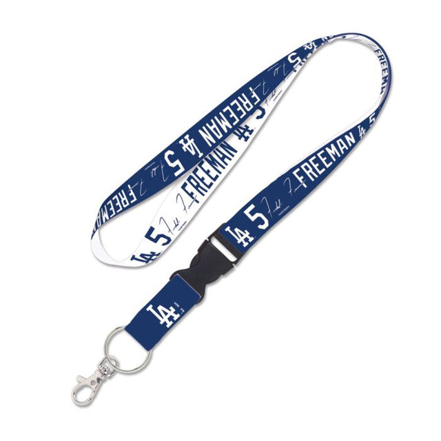 Los Angeles Dodgers Lanyard w/detachable buckle 1" Freddie Freeman