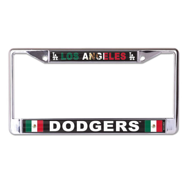 Los Angeles Dodgers Lic Plt Frame S/L Printed