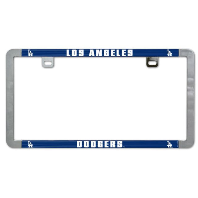 Los Angeles Dodgers Metal Lic. Plate Frame Slim