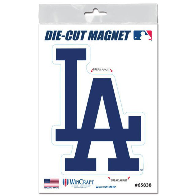 Imanes para exteriores de Los Angeles Dodgers de 3" x 5"