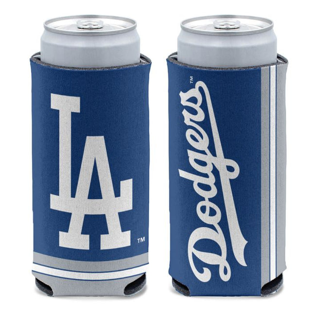 Refrigerador de latas delgado de 12 oz PRIMARY de Los Angeles Dodgers