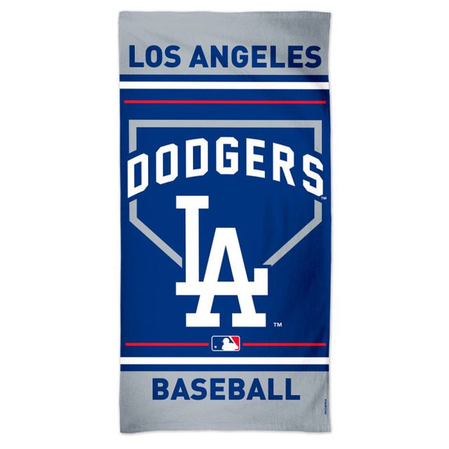 Toalla de playa Spectra de Los Angeles Dodgers de 30" x 60"