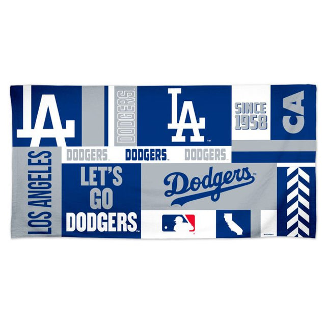 Toalla de playa Spectra de Los Angeles Dodgers de 30" x 60"