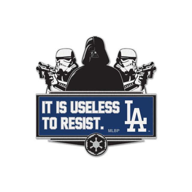 Tarjeta de joyería con pin de colección de DARTH VADER de Los Angeles Dodgers/Star Wars