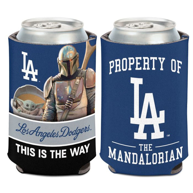 Los Angeles Dodgers / Star Wars Mandalorian Can Cooler 12 oz.