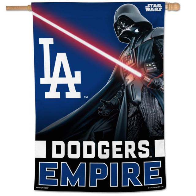 Los Angeles Dodgers / Star Wars vader Vertical Flag 28" x 40"