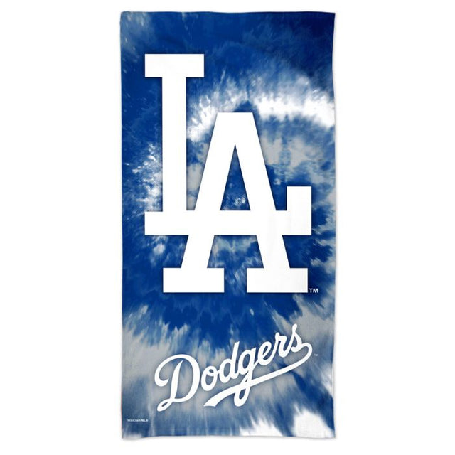 Los Angeles Dodgers TDYE Spectra Beach Towel 30" x 60"