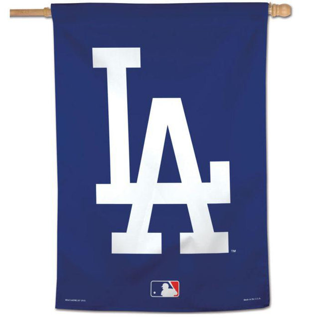 Bandera vertical de los Dodgers de Los Ángeles de 28" x 40"