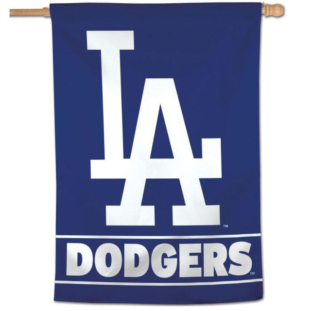 Bandera vertical de los Dodgers de Los Ángeles de 28" x 40"