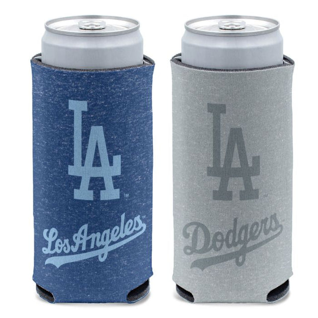 Los Angeles Dodgers colored heather 12 oz Slim Can Cooler