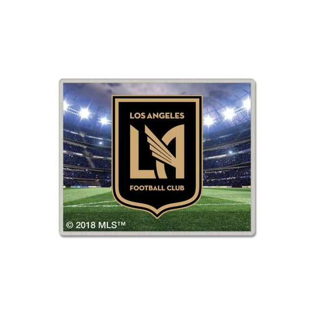 Tarjeta de joyería con pin de colección de Los Ángeles FC