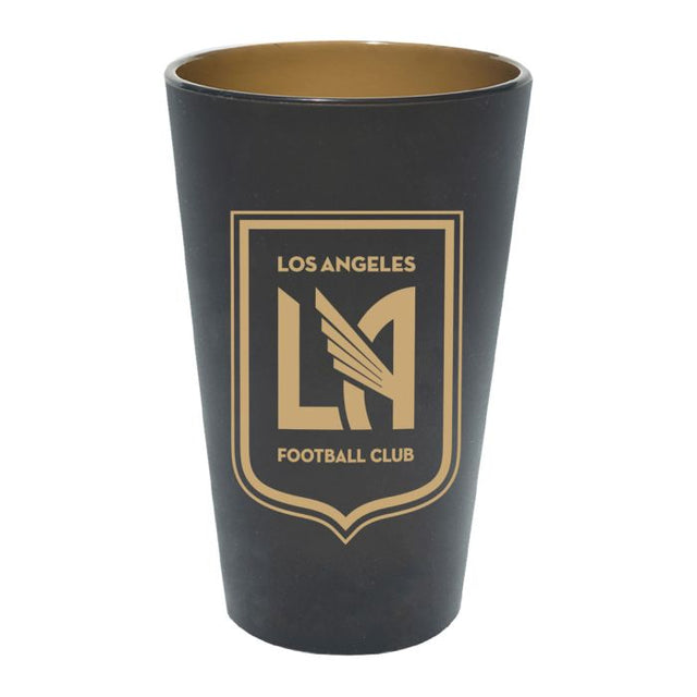 Vaso de pinta de silicona de 16 oz de color de Los Ángeles FC