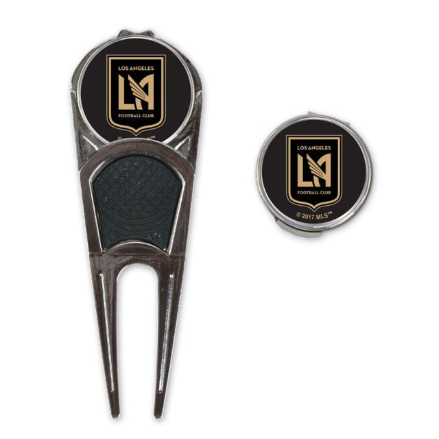 Combo de herramienta/marcador de golf/clip en forma de H de Los Angeles FC*