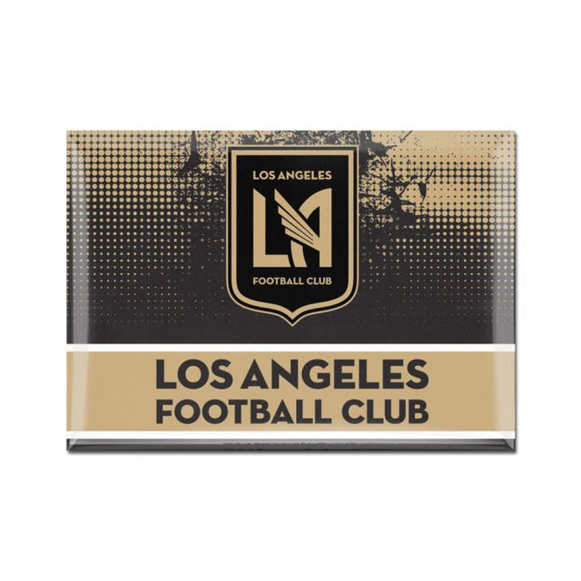 Imán de metal de Los Ángeles FC de 2,5" x 3,5"