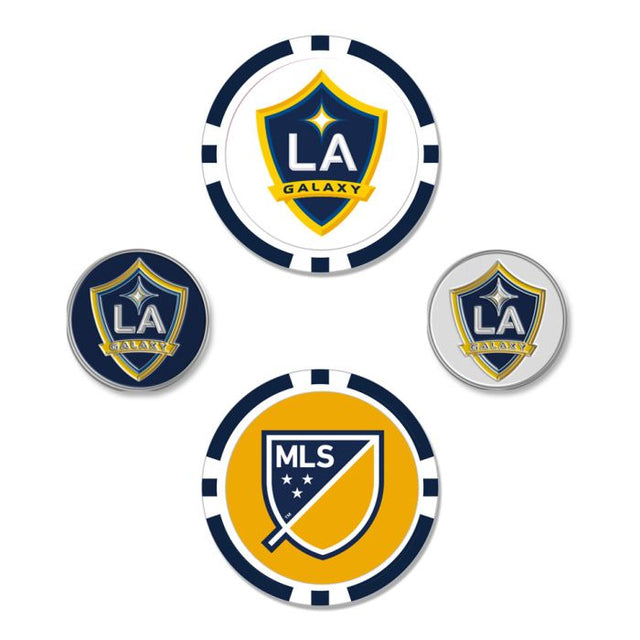 Juego de cuatro marcadores de bola Los Angeles Galaxy