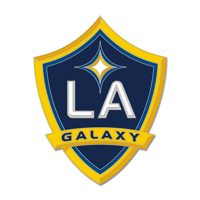 Tarjeta de joyería con pin esmaltado de colección de Los Angeles Galaxy