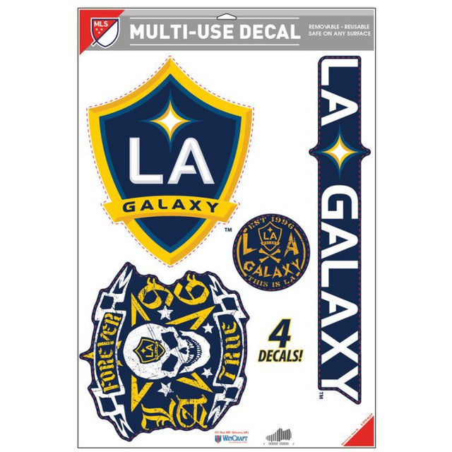 Calcomanía multiusos de Los Angeles Galaxy de 11" x 17"