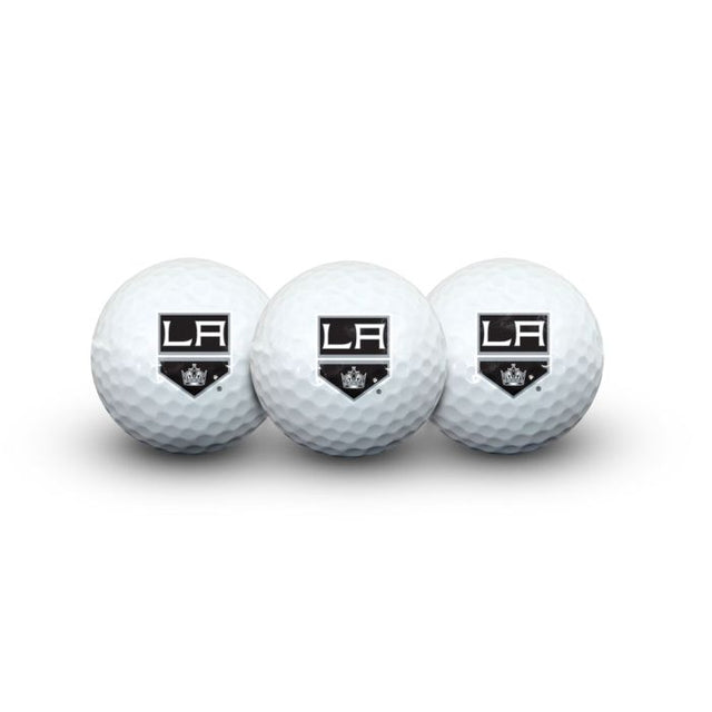 Pelotas de golf Los Angeles Kings 3 en estuche tipo concha