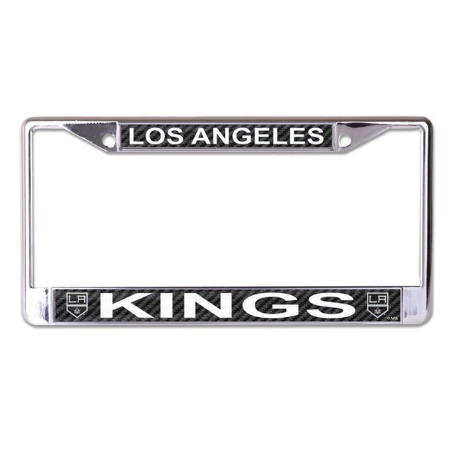 Los Angeles Kings CARBON Lic Plt Frame S/L Printed