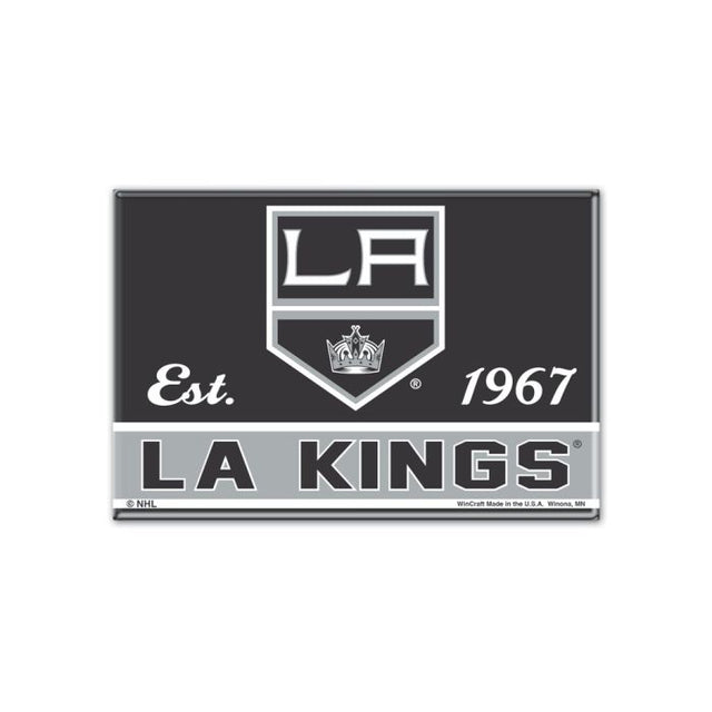 Los Angeles Kings Metal Magnet 2.5" x 3.5"