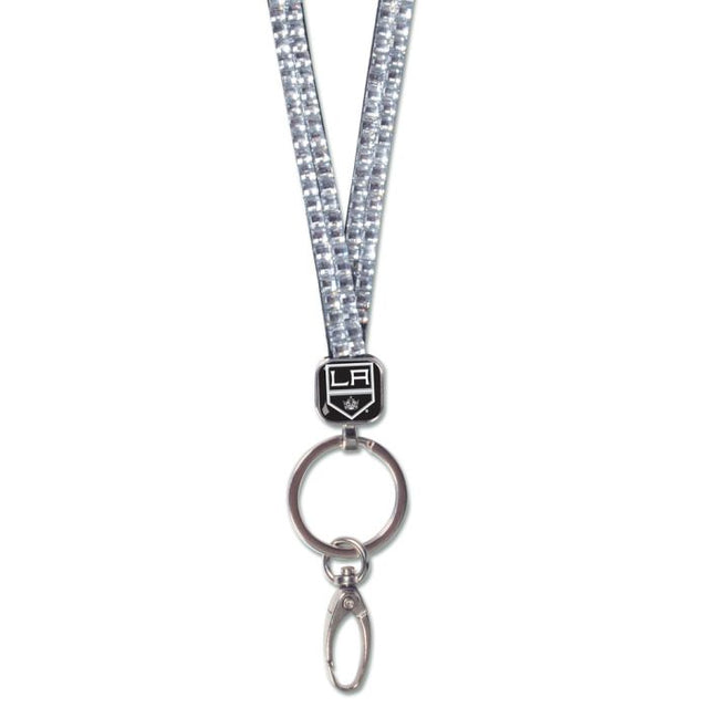 Los Angeles Kings Silver Lanyards- Crystal Bling