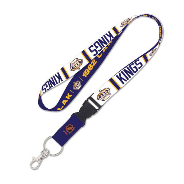 Cordón de edición especial de Los Angeles Kings con hebilla desmontable de 1"