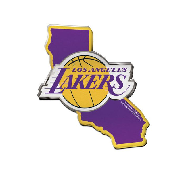 Emblema acrílico para automóvil de Los Ángeles Lakers