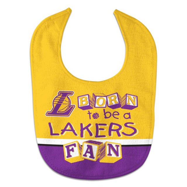 Los Angeles Lakers Born All Pro Baby Bib