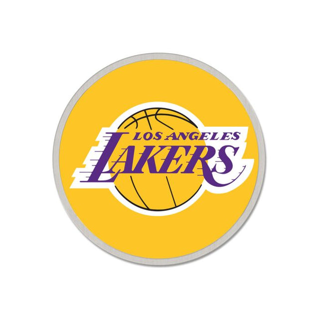 Tarjeta de joyería con pin de colección de Los Angeles Lakers