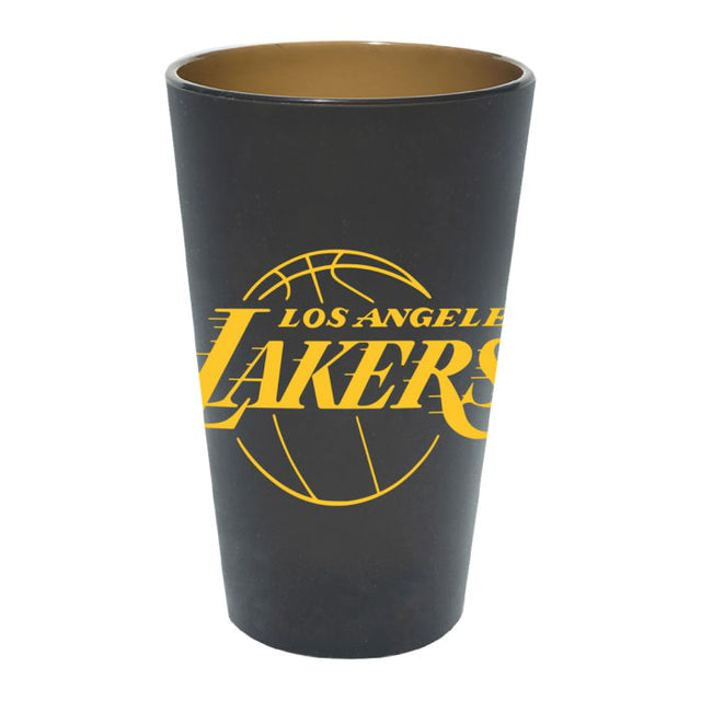 Los Angeles Lakers Color 16 oz Silicone Pint Glass