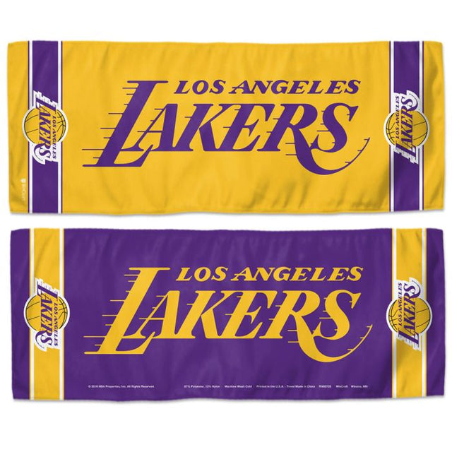 Los Angeles Lakers Cooling Towel 12" x 30"