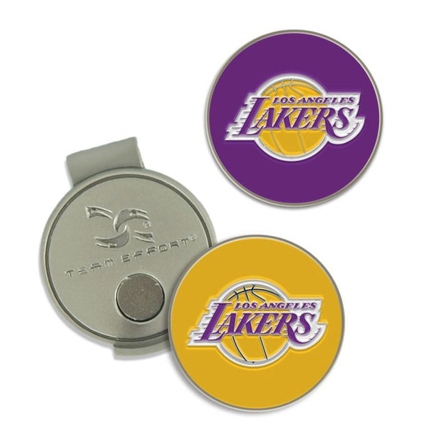 Clip para gorra y marcadores de Los Angeles Lakers