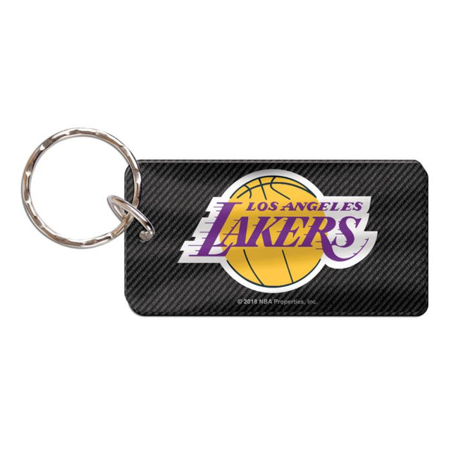 Llavero rectangular de Los Angeles Lakers