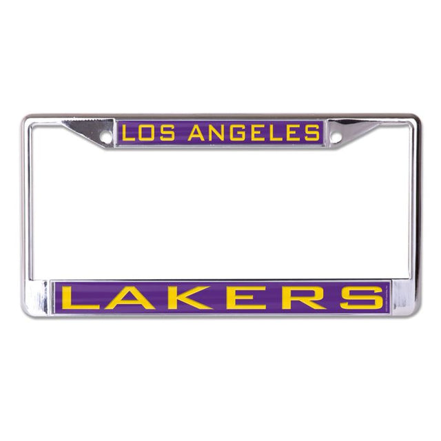 Marco impreso Lic Plt de Los Angeles Lakers S/L