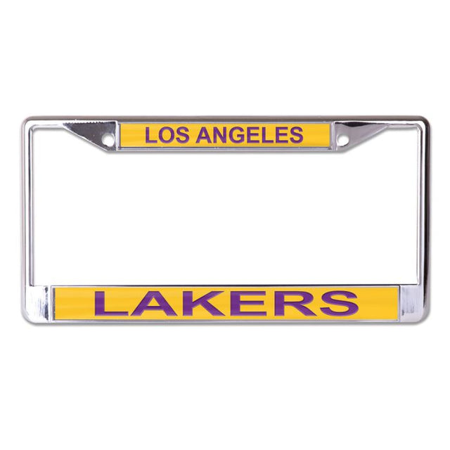 Marco impreso Lic Plt de Los Angeles Lakers S/L