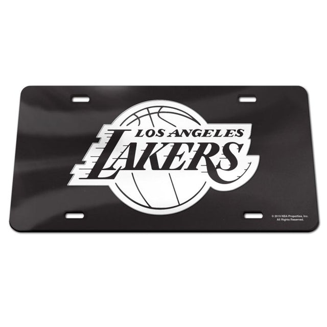 Matrícula acrílica especial de Los Angeles Lakers