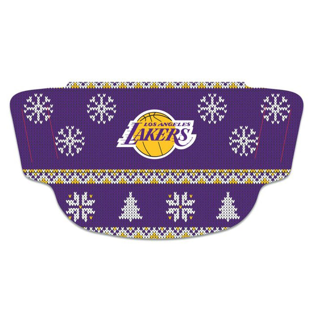 Los Angeles Lakers / Suéter feo Suéter feo Máscara de fanático Cubre cara