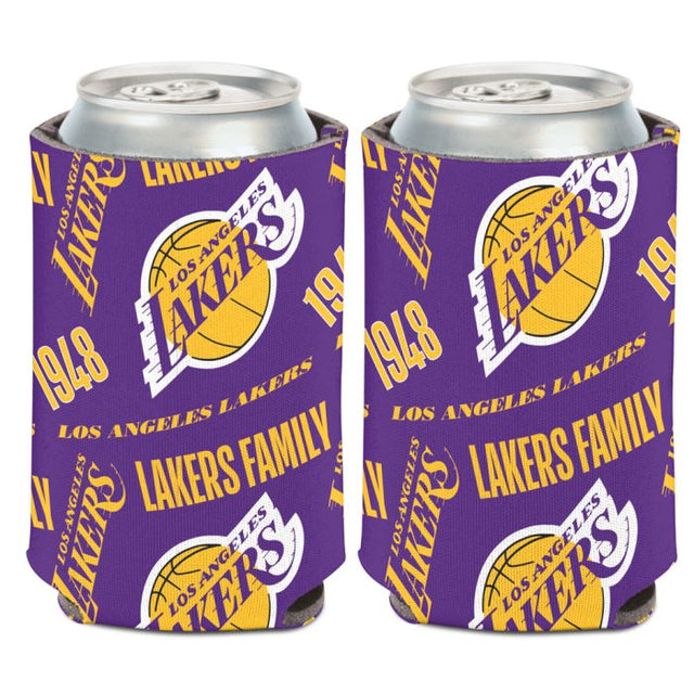 Enfriador de lata dispersa de Los Angeles Lakers de 12 oz.