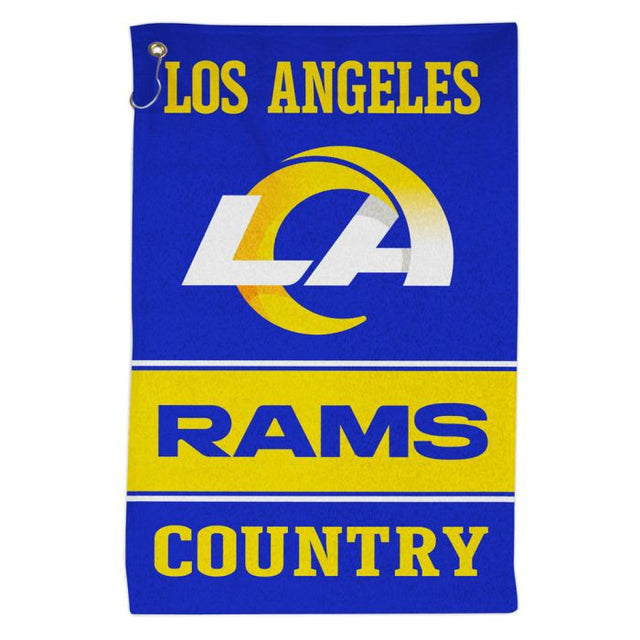 Toalla deportiva de 16 x 25 de Los Angeles Rams