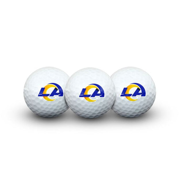 Los Angeles Rams 3 Golf Balls In Clamshell