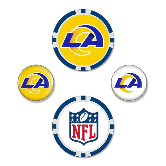 Los Angeles Rams Ball Marker Set of four