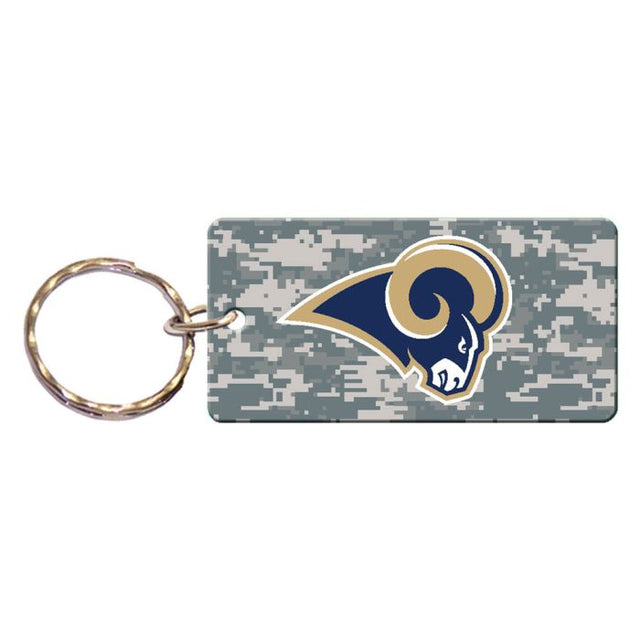 Los Angeles Rams CAMO Keychain Rectangle