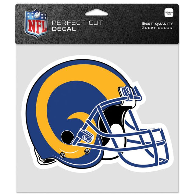 Los Angeles Rams / Classic Logo Retro Perfect Cut Color Decal 8" x 8"