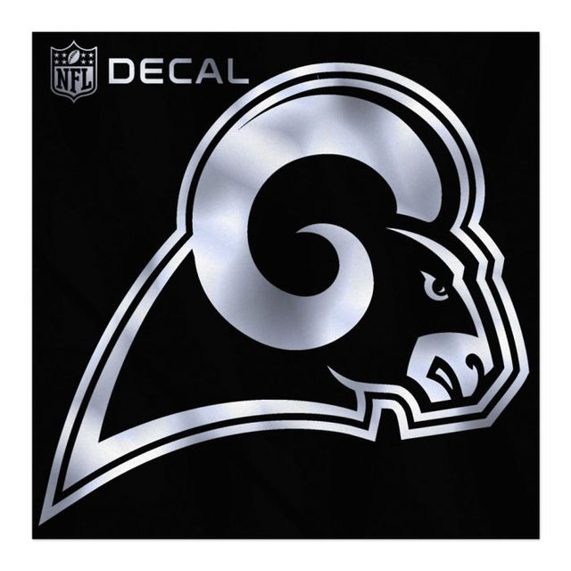 Los Angeles Rams Decal Metallic 6" x 6"